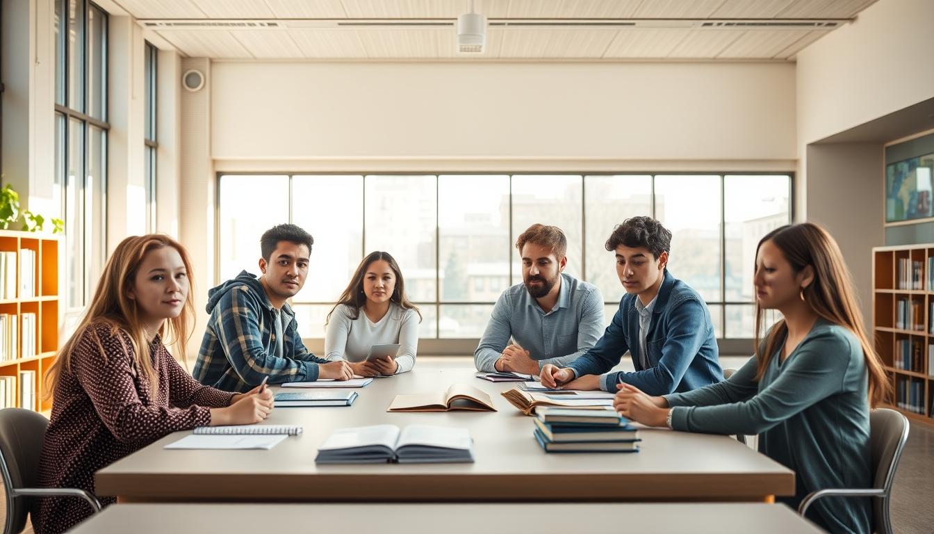 Organized study environment supporting productive learning